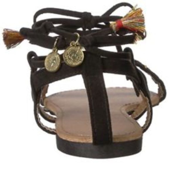 Qupid Alanis-72AX Gladiator Sandal Black - Picture 2 of 3